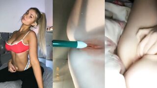 BRITTANY - what her bf doesn't know - blonde escort exposed!