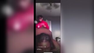 Chicago Thot Fucking on Facebook Live!